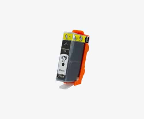 Cartucho Compatible 670XL (CZ117AL) Negro 24ml