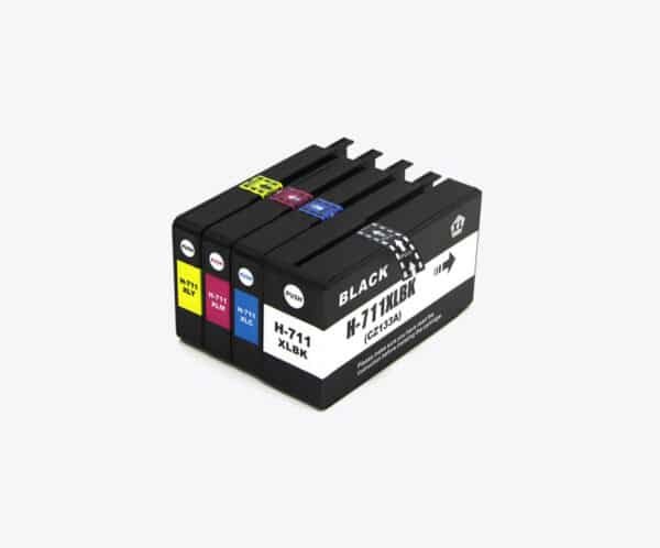 Combo Cartuchos Compatibles 711XL x4 Colores